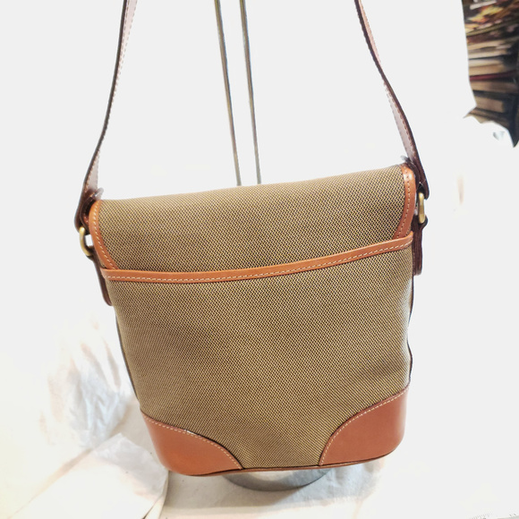 💕💕HOST PICK💕💕 Bally Leather and Cotton crossbody - Picture 7 of 8